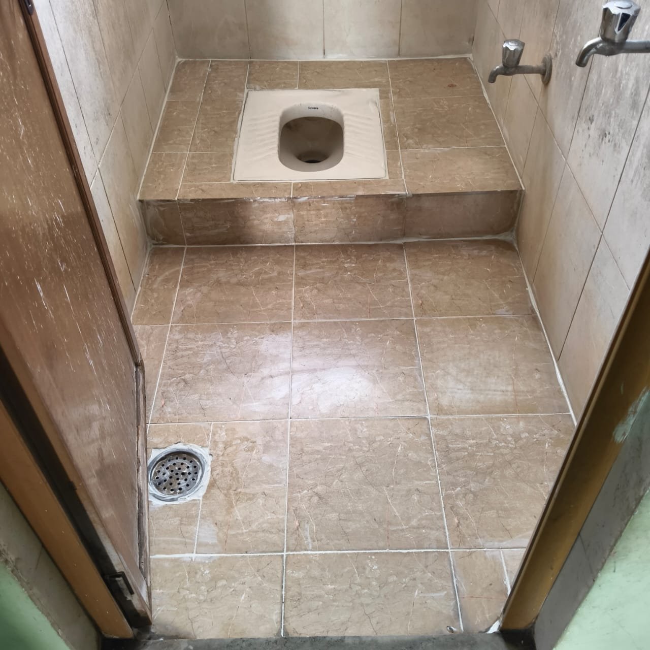 Indian Closet Installation & Bathroom Tiling